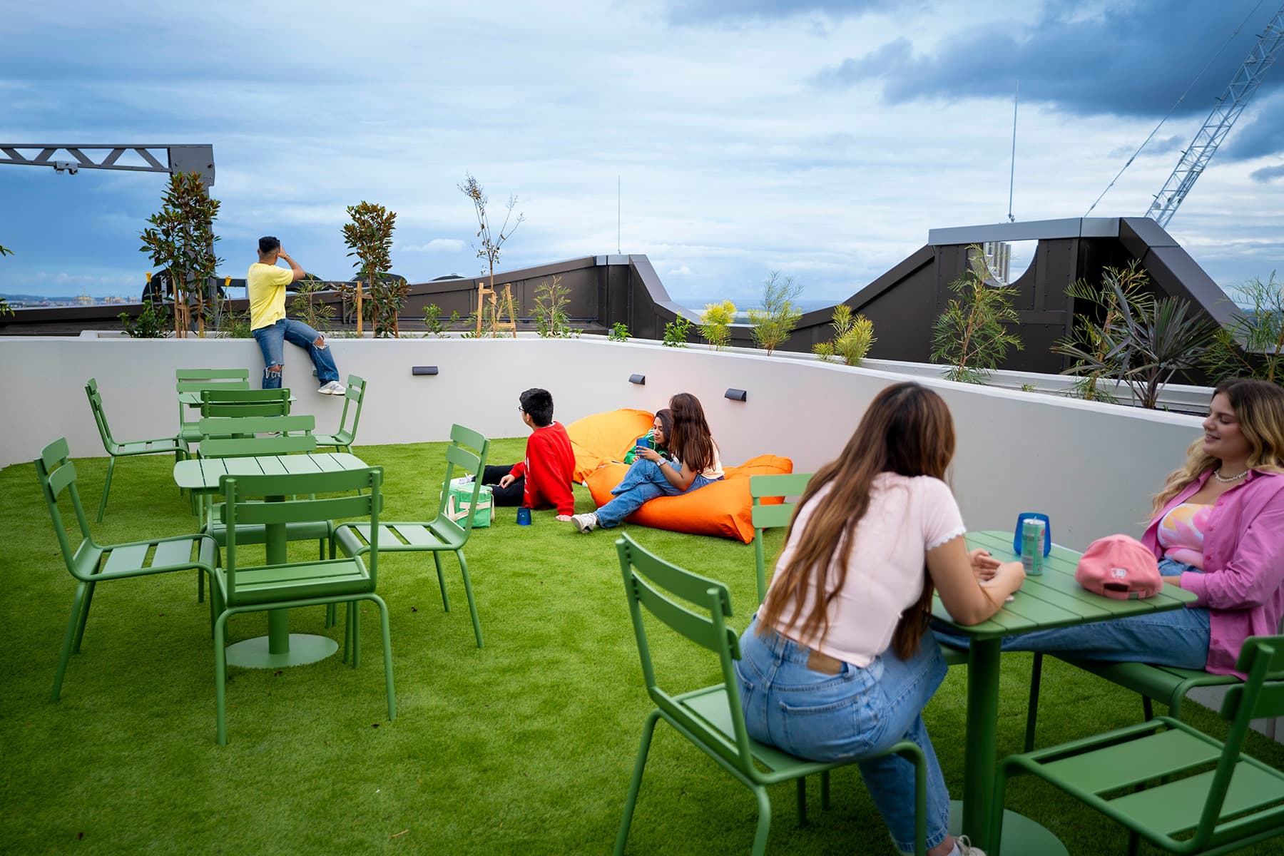 rooftop terrace